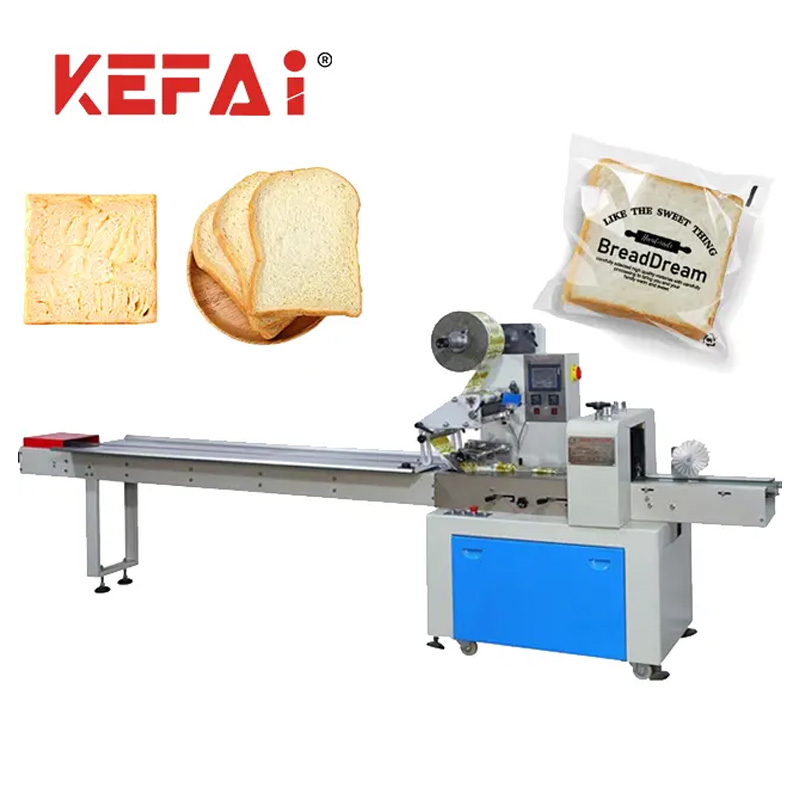 KEFAI Flowpack maizes iepakošanas mašīna