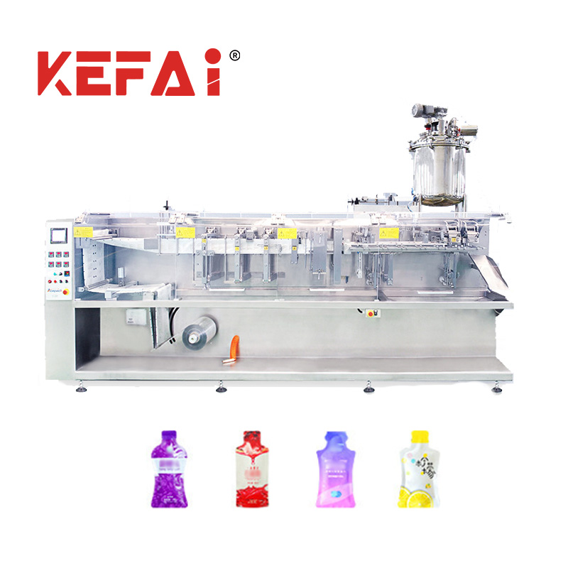 KEFAI HFFS plakana neregulāras formas maisiņu iepakošanas mašīna